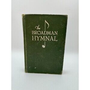 Vintage 1940 Broadman Hymnal Round Notes Southern Gospel Church Songs
